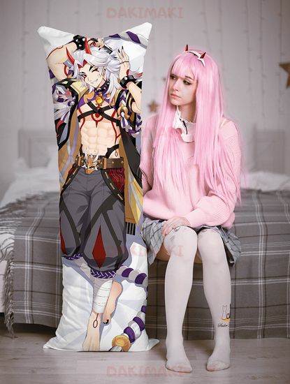 Дакимакура Аратаки Итто Геншин арт. 0938