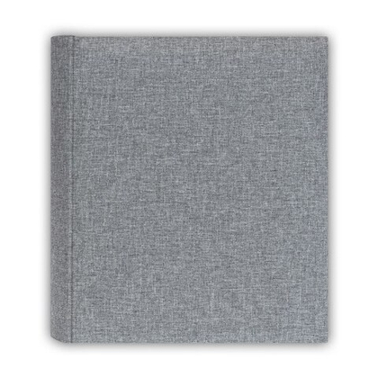 ZEP AH358A 27x32 см+ 5 магнитных листов SIVIGLIA A (серый) папка с 4 кольцами и магнитными листами