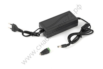 Mollusk-VR 12/4 источник питания 12В, 4А. Сетевой диапазон 110-245В провод с вилкой