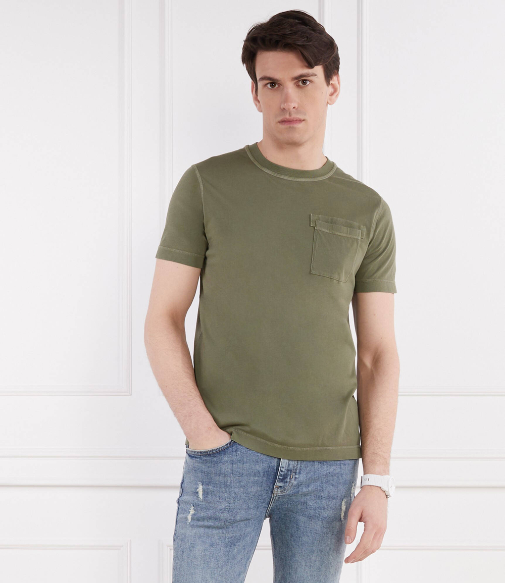 Футболка Caspar Joop! Jeans - хаки(30041611)