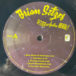 Винтажная виниловая пластинка LP Brian Setzer Setzer Goes Instru Mental (USA 2011)