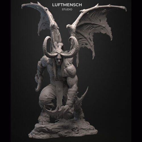 Иллидан Illidan Stormrage Demon Hunter world of warcraft wow Варкрафт Коллекционная Фигурка Аниме