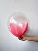 Шар Браш 30 см нежно розовый (БГ-17)