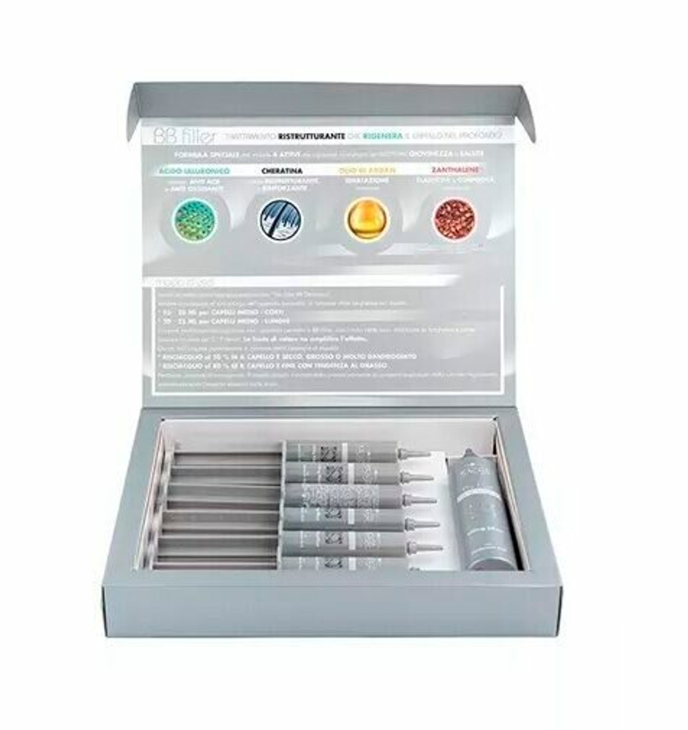 INIMITABLE STYLE BB FILLER НАБОР (Филлер 6x25ml + Подготовительный шампунь 200ml)