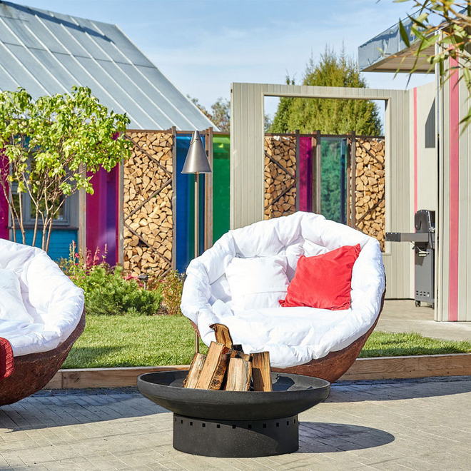 Чугунная чаша Concretika PREMIUM D80