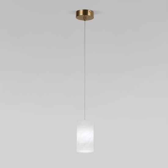 304052 / подвесной светильник /  алебастр/латунь