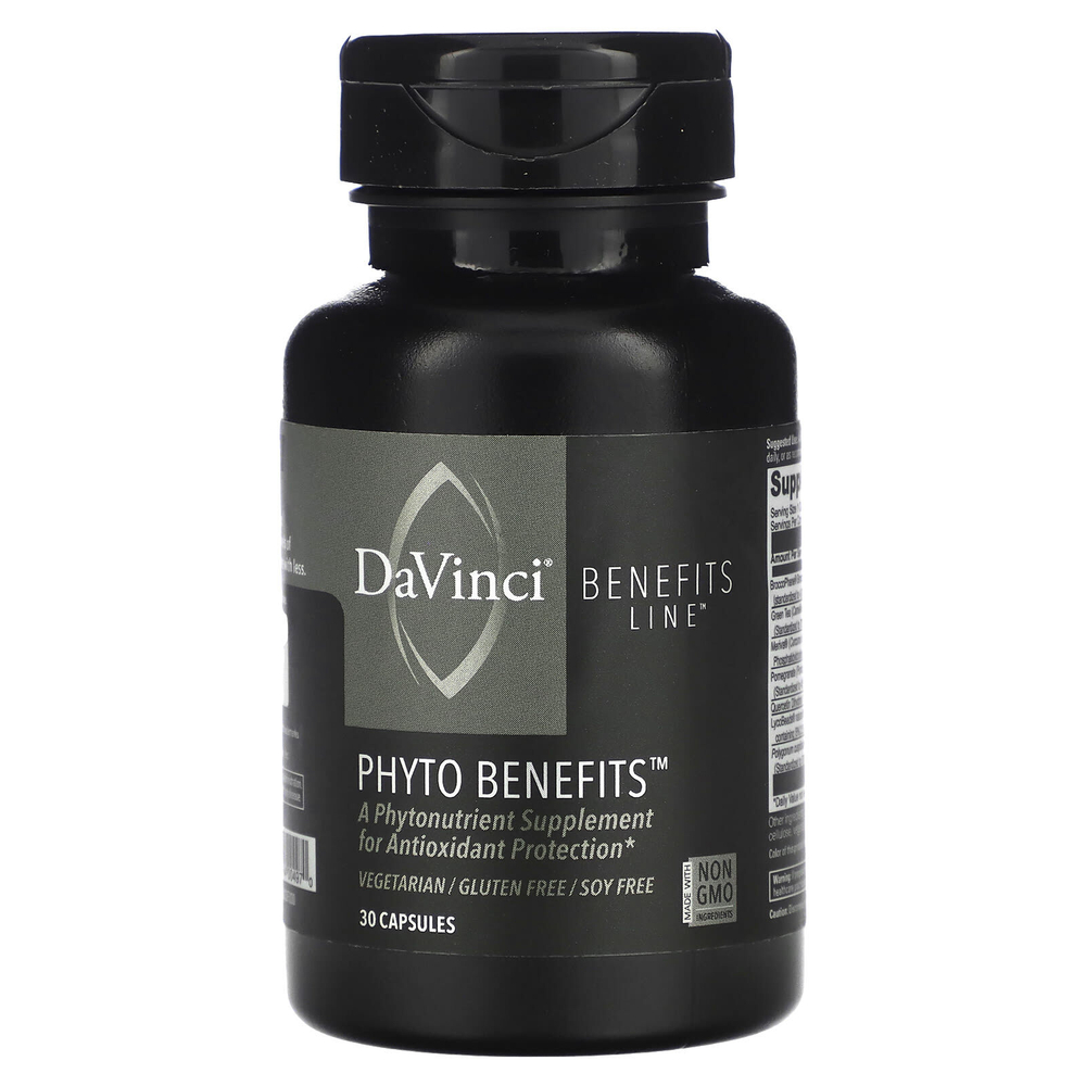 DaVinci Laboratories, Benefits Line, Phyto Benefits, 30 капсул