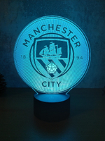 3D Светильник "Manchester City FC" (Манчестер Сити)