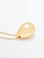 Massimo Dutti | Long chain necklace with drop detail