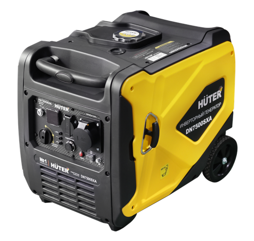 Инверторный генератор Huter DN7500SXA электростартер