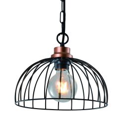 Светильник подвесной (подвес) Rivoli Agarola 1018-106 1 х Е27 40 Вт лофт - кантри | Rivoli