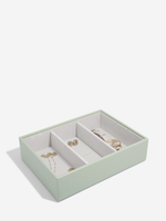 Органайзер для часов и аксессуаров Stackers Classic Watch Accessory Layer, 3 отделения - Mink (#stackers #bam #органайзердляочков #органайзер_для_очков / Искусственная кожа / White / белый / White / Китай / 6 / 300 / 300)