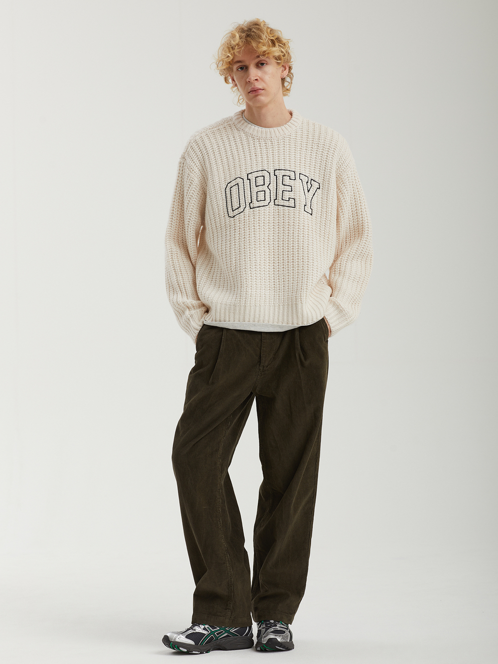 Мужской Свитер Obey Collegiate