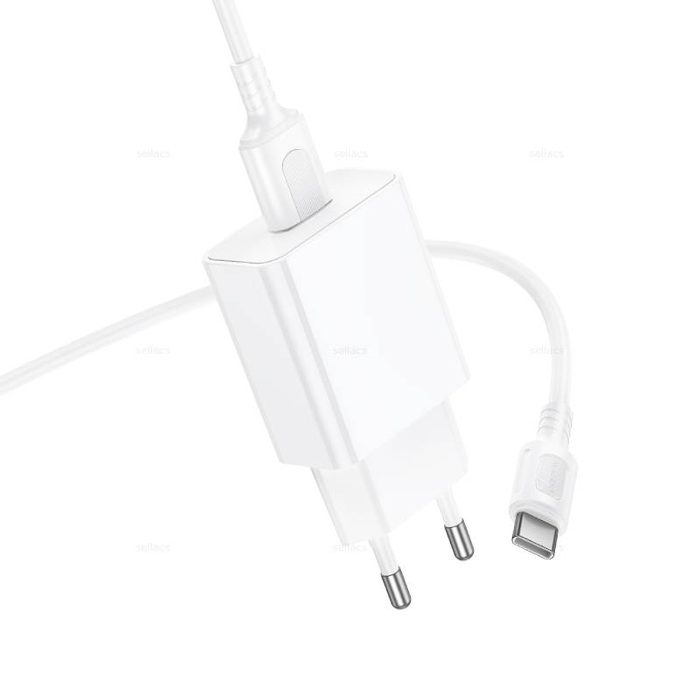 Зарядное устройство на Type-C Borofone BA110A (white)