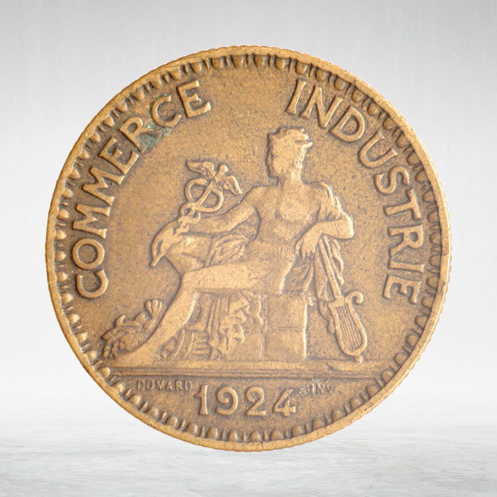 France, 2 Francs 1924 - Chambers of Commerce, XF
