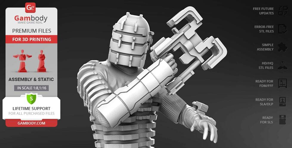 Фигурка Айзек Кларк Isaac Clarke Dead Space