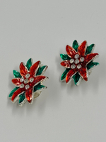 Клипсы Пуансеттия