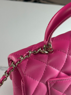 Chanel Mini Flap Bag with Top Handle 20 cm