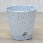 Горшок цветочный Amsterdam 0,65л D110мм, светлый камень