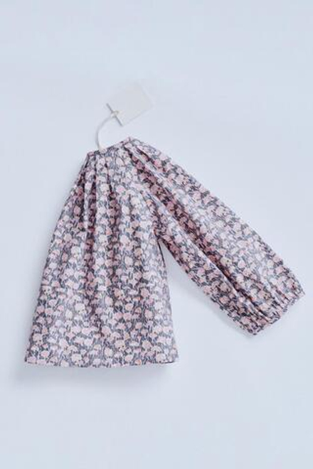 ZARA TIMELESZ РУБАШКА С ЦВЕТОЧНЫМ ПРИНТОМ, ПУДРОВО-РОЗОВЫЙ