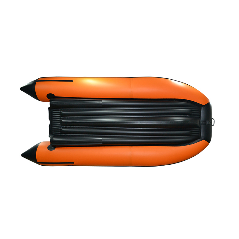Лодка ПВХ ALTAIR HD-380 (килевое НДНД, "Морской дротик" ) Оранжево-черный