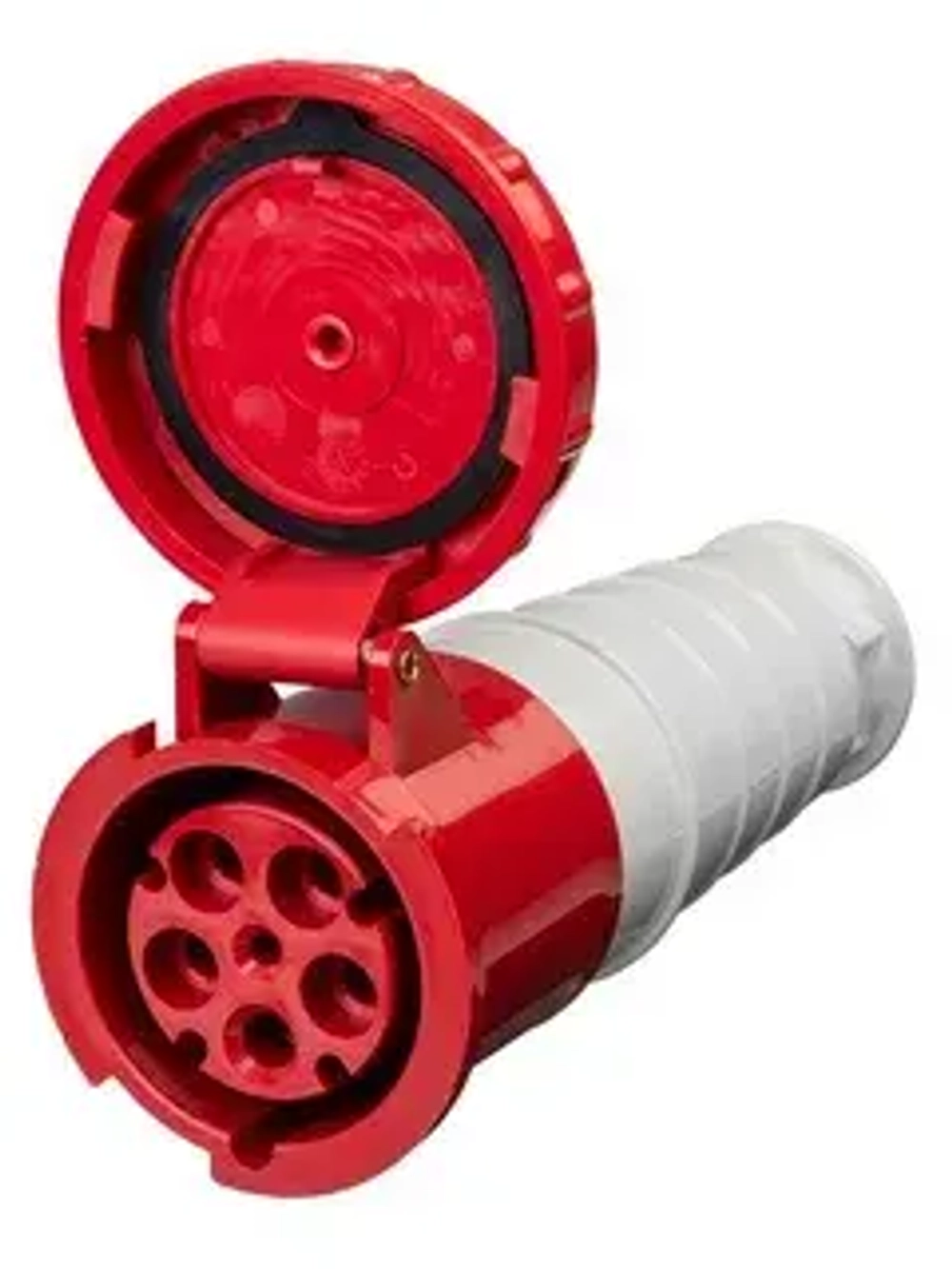 Розетка 234 переносная 3Р+РЕ 63А 380В IP54 TDM SQ0603-0017