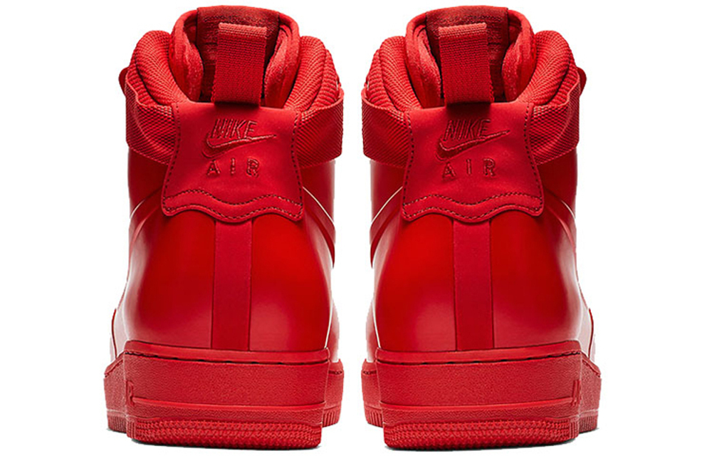 Кроссовки Nike Air Force 1 Foamposite Goes Full Red