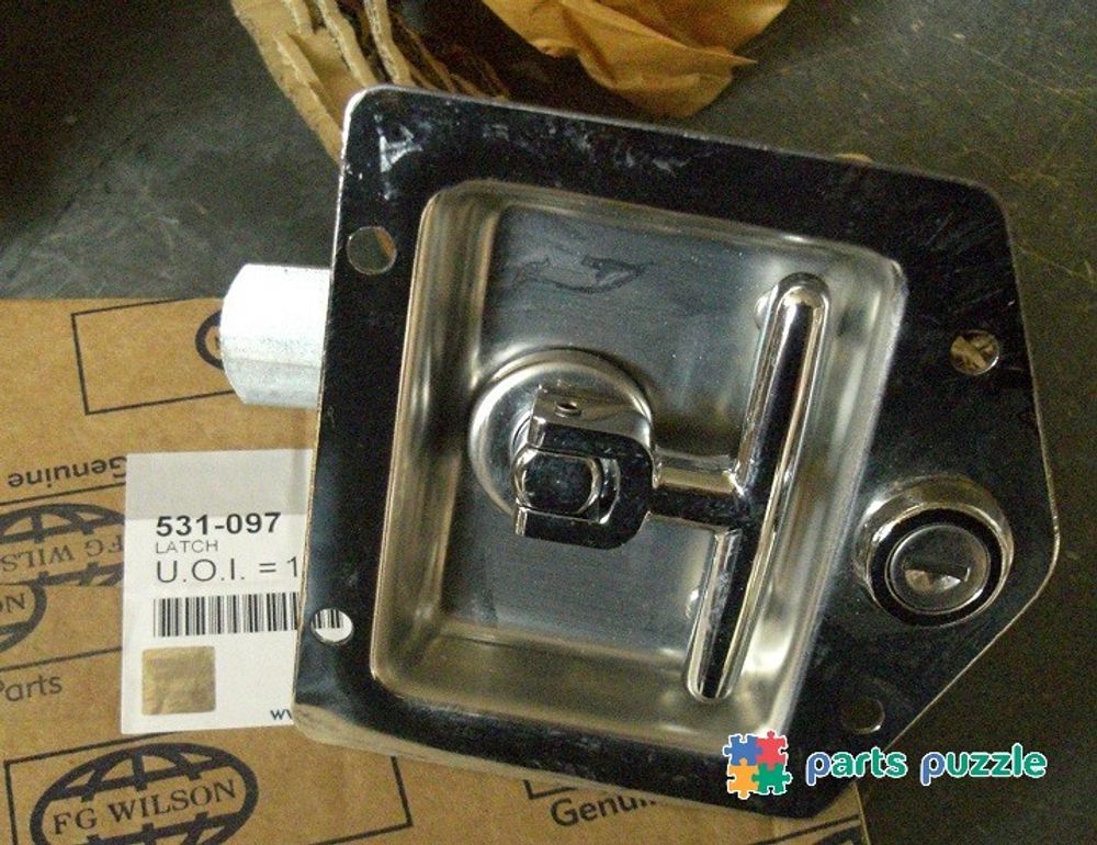 Задвижка двери кожуха станций / LATCH АРТ: 531-097