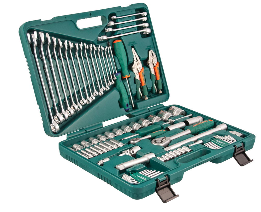 S04H52478S Набор инструмента универсальный 1/4", 1/2"DR, 78 предметов