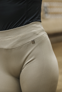 Леггинсы для верховой езды EQUITHÈME Acacia Beige