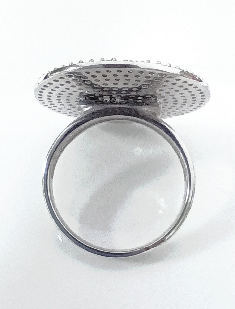 Кольцо ювелирное "Эстерелла", серебро 925*, родированное, фианит/Ф