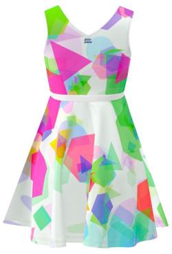 Теннисное платье Bidi Badu Kaleido - разноцветный