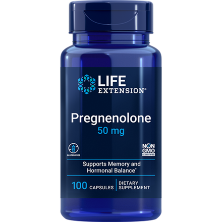 Pregnenolone 50 мг 100 капсул Life Extension