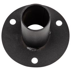 UFP-E11BN-095 BLACK Опора с крышкой для садово-парковых светильников. Высота 95мм. Материал металл. Цвет черный. Упаковка картон.