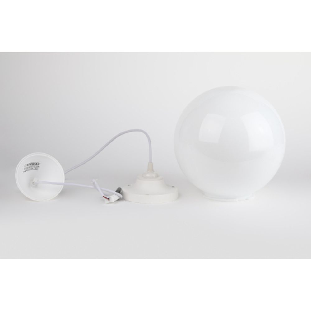 Cветильник потолочный ЭРА НСБ 01-60-251 шар опаловый подвесной на шнуре IP40 Е27 max 60 Вт d250mm | Подвесные светильники