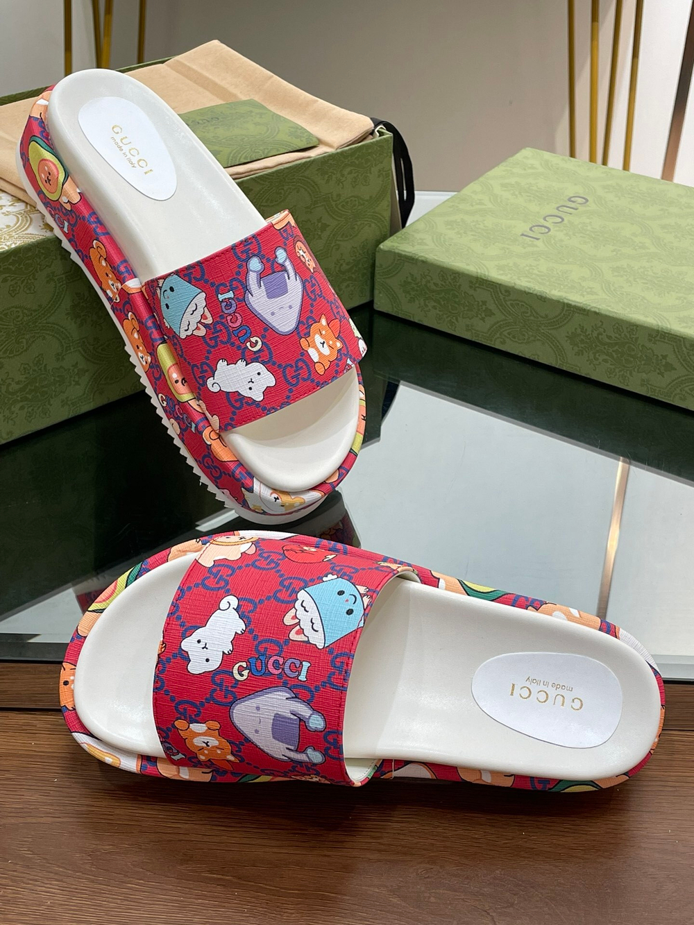 Gucci Platform Slide Sandal