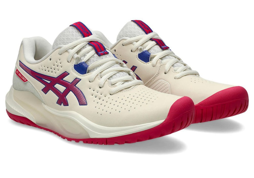 Женские Кроссовки теннисные Asics Gel-Challenger 15 - cream/bright rose