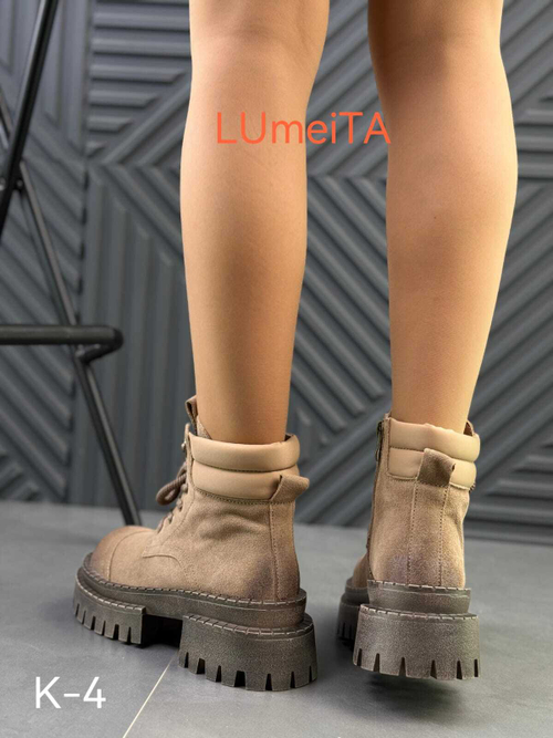 Ботинки нат. кожа по 6 пар (36-40)р./ K-4