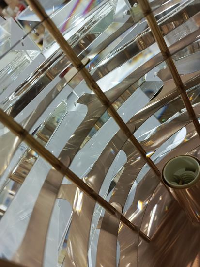 utsenka-SL6137.203.04 Светильник подвесной ST-Luce медь/прозрачный E14 4*40W STROZZI