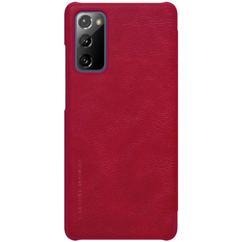 Кожаный чехол-книжка Nillkin Leather Qin для Samsung Galaxy S20 FE