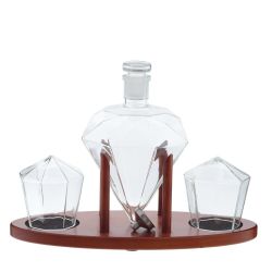 GAEM Графин 800 мл с 2-мя стаканами 300 мл, L32 W12,5 H23,5 см