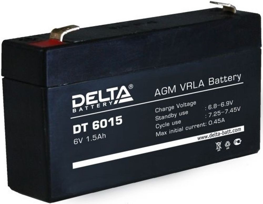 DELTA DT 6015 аккумулятор