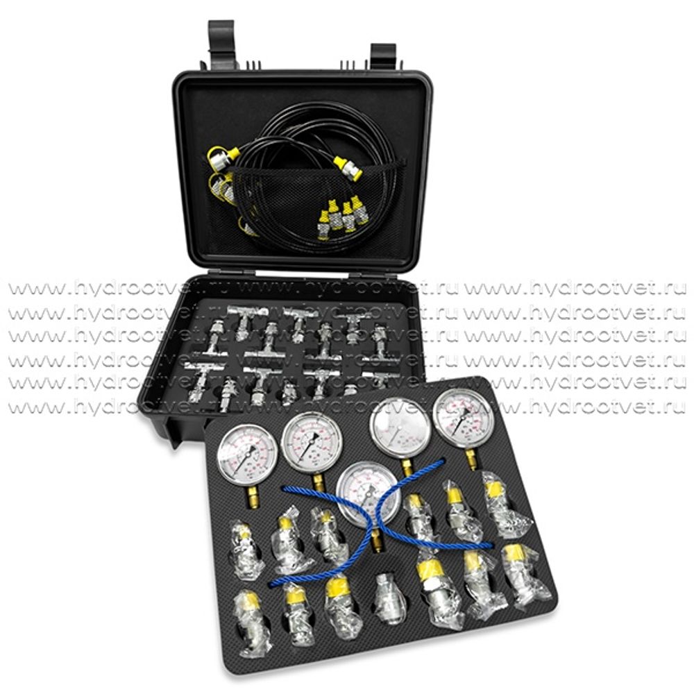 GDTK-EXS - Набор измерительных манометров в кейсе (максимальный)