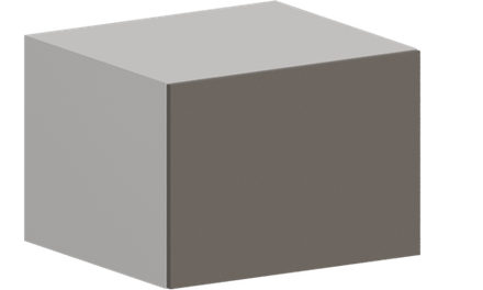 Кухня Модуль ШВГ 669 Белый / Грей софт