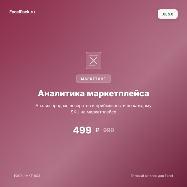 Аналитика маркетплейса