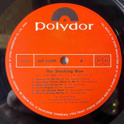Винтажная виниловая пластинка LP The Shocking Blue (Japan 1970)(No Obi) Love Is In The Air