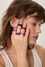 Кольцо Точки, стекло