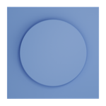 Накладка для светорегулятора поворотно-нажимного, S70 (деним)