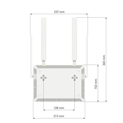 Гигабитный интернет-центр Keenetic Skipper 4G (KN-2910)