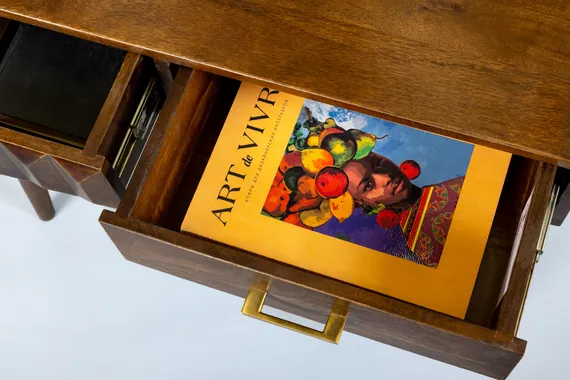 Консоль Wooden из дерева манго, 86х76 см